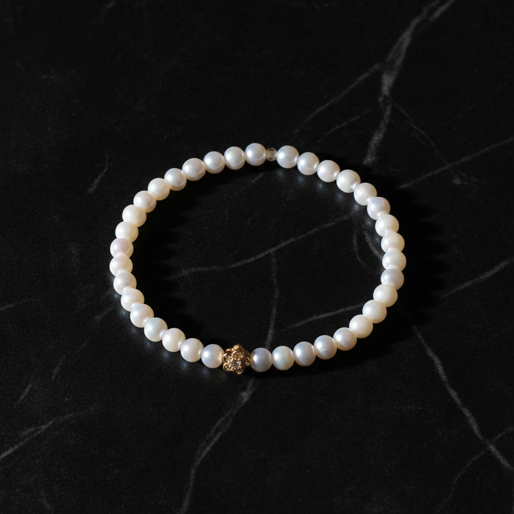 Gold Flower Bracelet