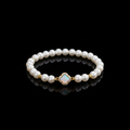 Lucky Clover Pearl Bracelet
