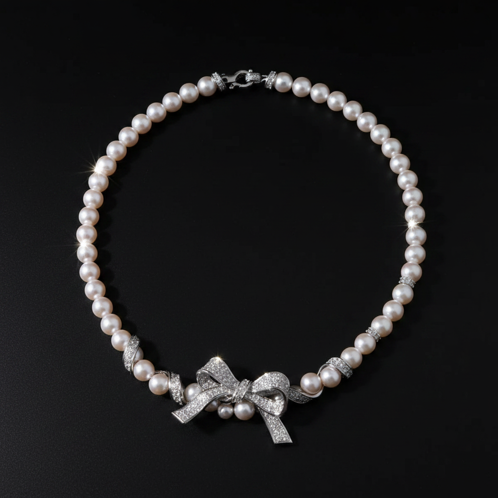Bow Pearl Tears