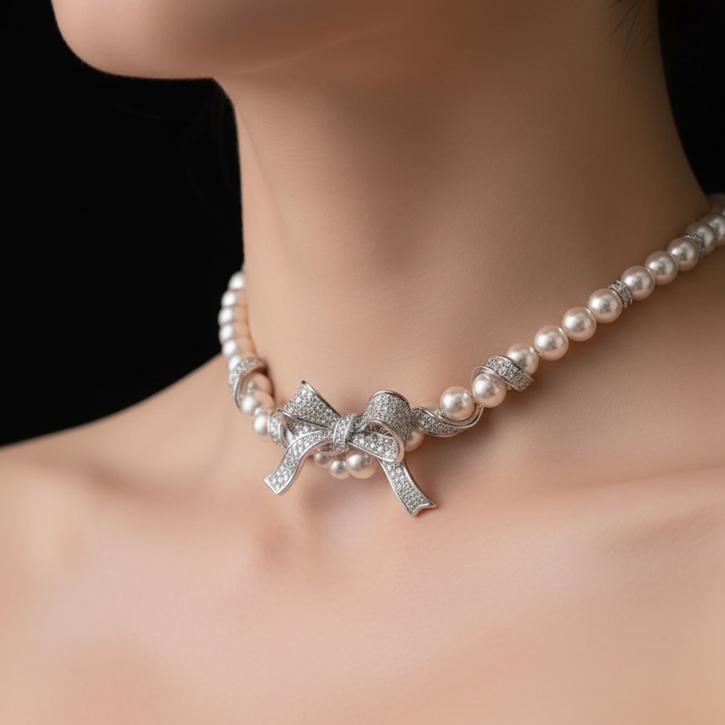 Bow Pearl Tears