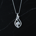 Intertwined Light Necklace